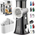 Zulay Kitchen Rotary Cheese Grater 5 Blade Cheese Shredder by ZulayKitchen