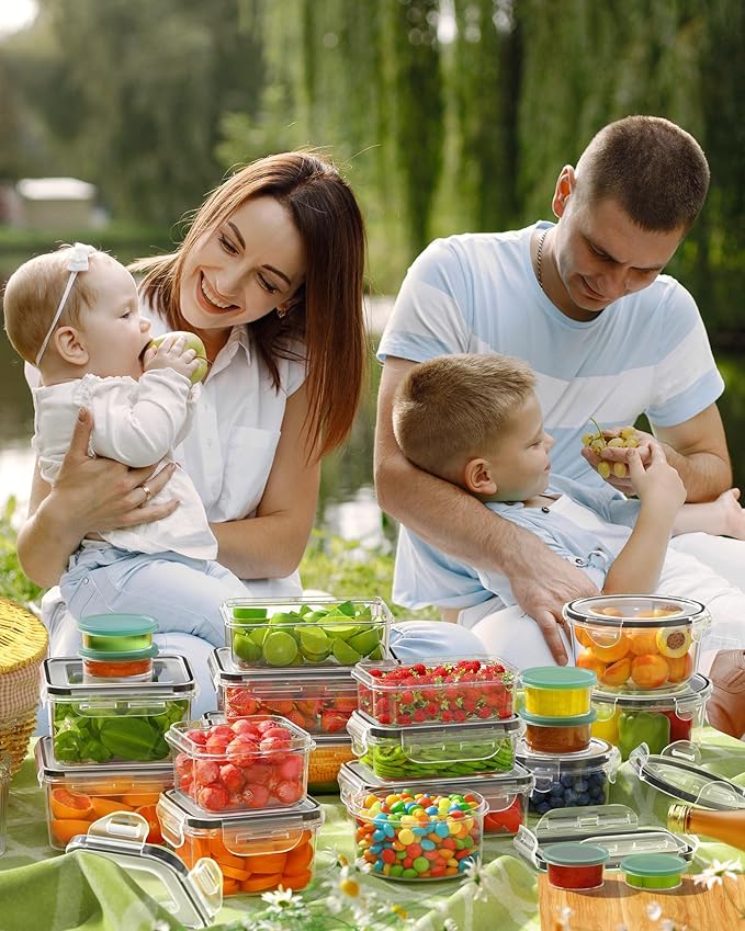 40 Piece Food Storage Containers - Image 7
