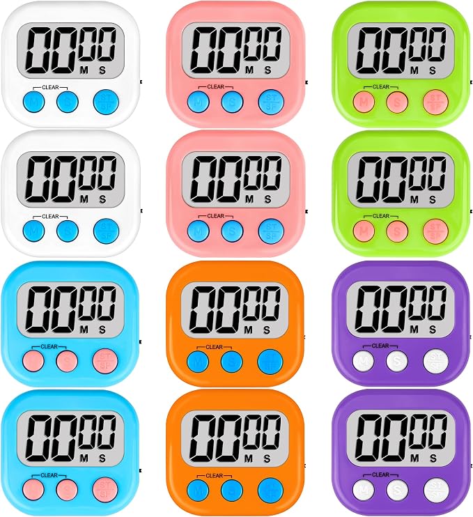 ZILLEEN Classroom Timers for Kids Classroom Magnetic Digital Kitchen Timers for by ZILLEEN