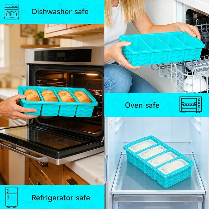 3-Pack Silicone Freezer Trays - Image 5