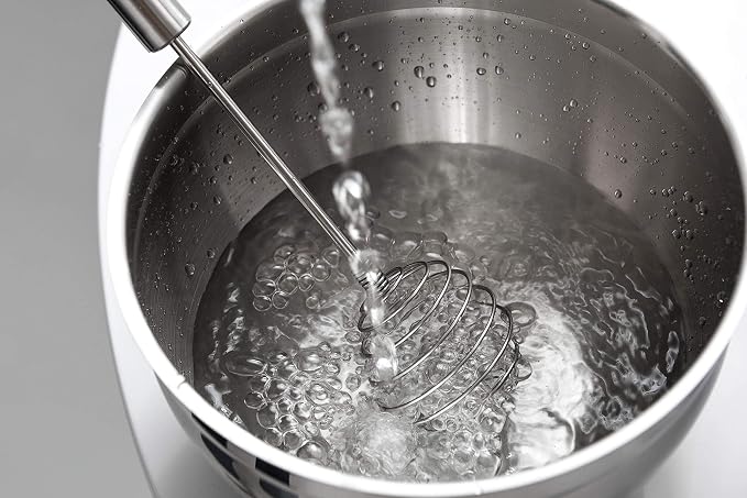 Whisk, Stainless Steel Spring Whisk, Balloon Whisk Egg Beater - Image 2