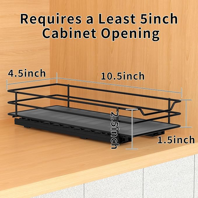 BOIVSHI Pull Out Spice Rack Organizer - Image 4