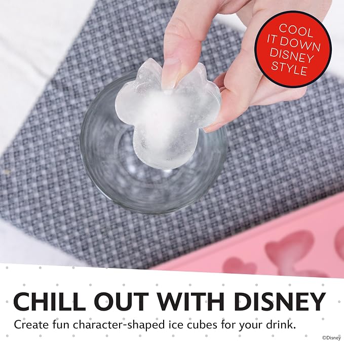 Disney Minnie Mouse Silicone Ice Cube Tray – 2 Pack Ice Trays - Image 2