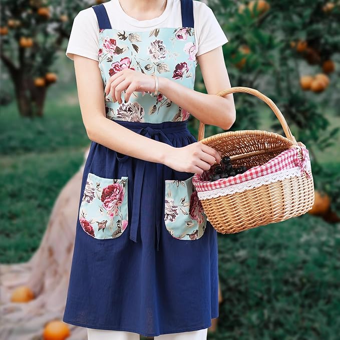 Pinknoke Vintage Pinafore Apron Dress - Image 3