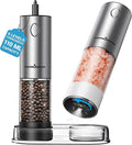 ThermoMaven Electric Salt and Pepper Grinder Set, 110ml Larger Rechargeable by ThermoMaven