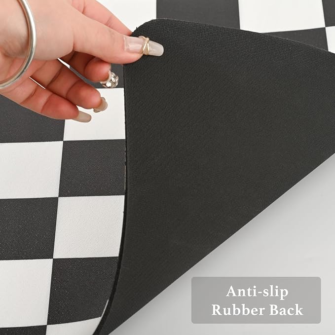 Ohocut Checkered Dish Drying Mat - Image 7