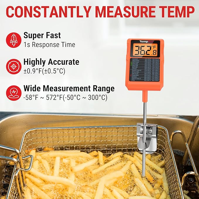TempPro TP510 Waterproof Digital Candy Thermometer - Image 3