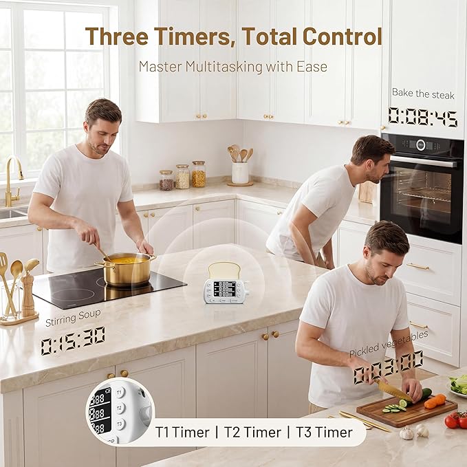 Digital Kitchen Timer for Cooking - Image 3