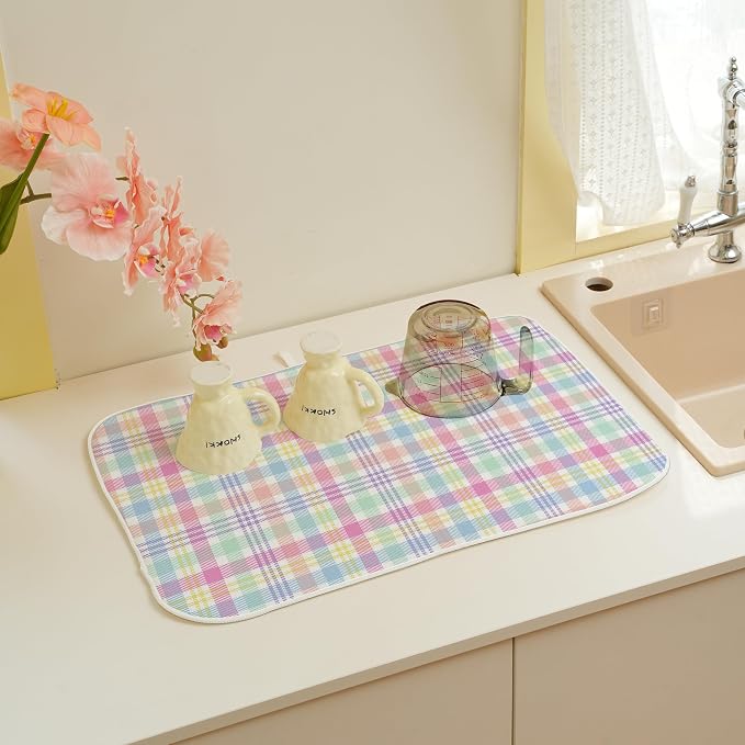 Spring Dish Drying Mat 18x24 Inches - Image 6