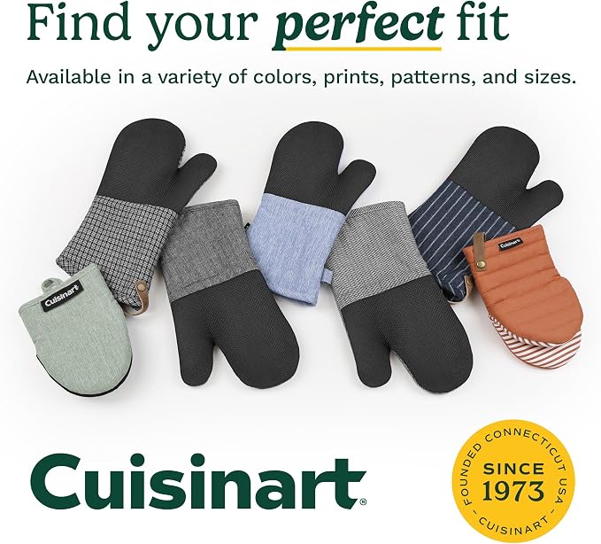 Cuisinart Mini Oven Mitts – 5.5” x 7” Heat-Resistant Kitchen Mitts - Image 7