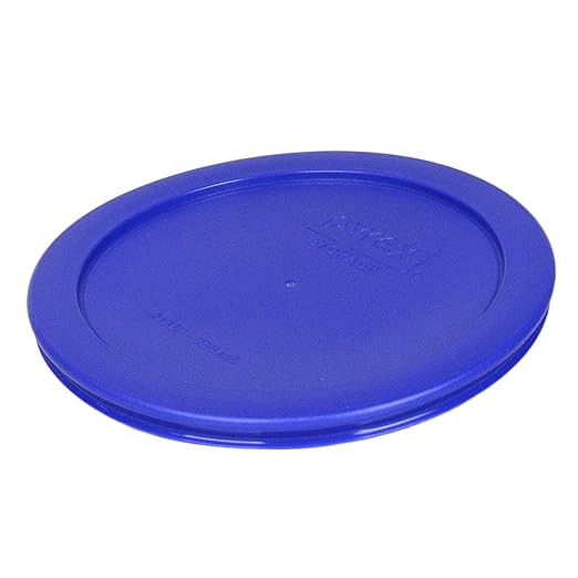 Pyrex 7201-PC 4-Cup Cadet Blue Food Storage Replacement Lid - Image 2