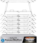 Foldable Chafing Wire Rack Buffet Stand by MAXYGIFT