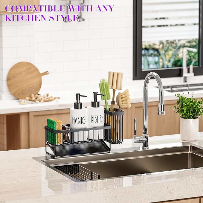 MASADI Kitchen Dish Soap Dispenser Set - Image 7