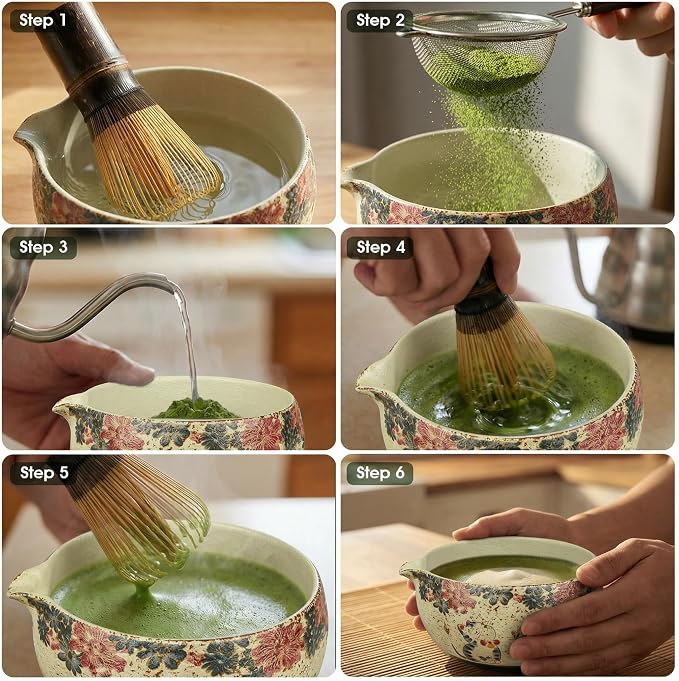 Matcha Whisk Set, 7-Piece Matcha Kit - Image 8