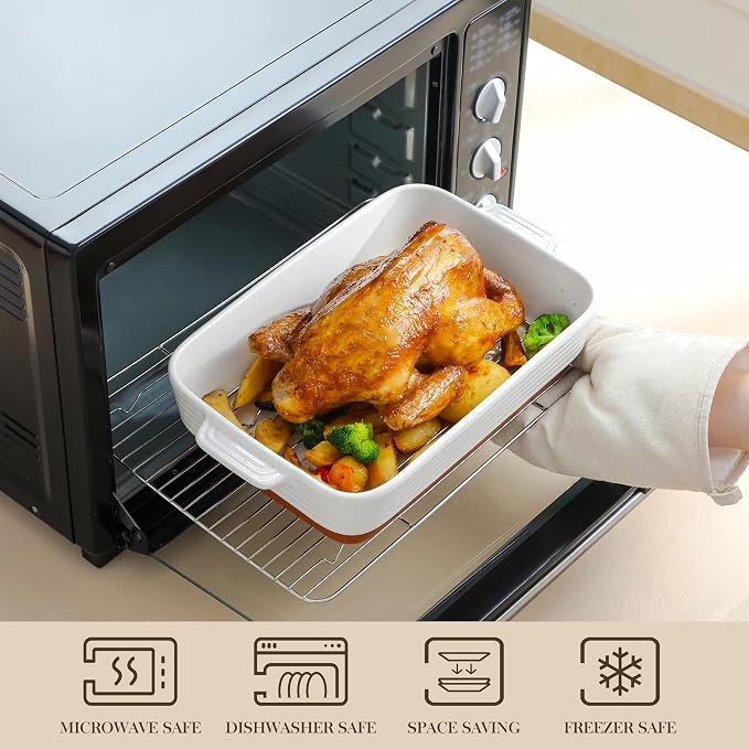 MALACASA Casserole Dishes for Oven - Image 4