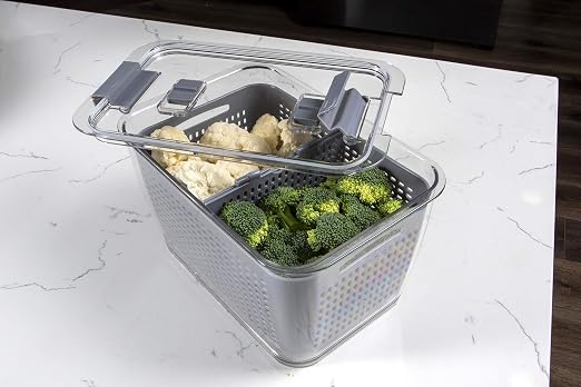 Kitchen Spaces Colander Stackable Food Storage Bin - Image 4