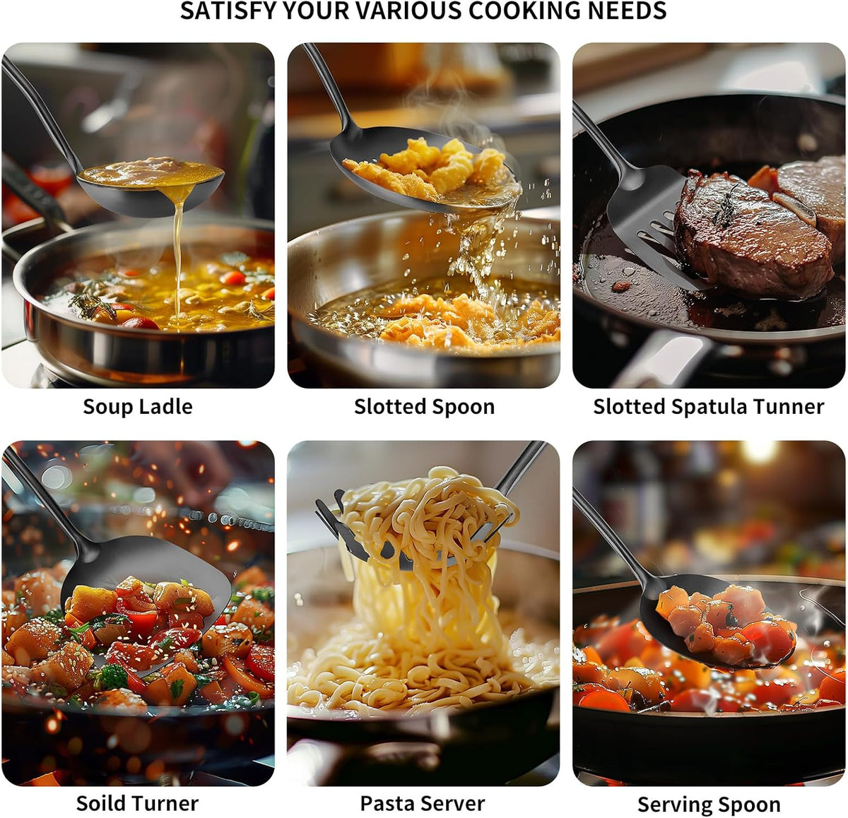 304 Stainless Steel Cooking Utensil,Kitchen Kitchen Utensil with