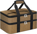 Double Insulated Casserole Carrier, Portable Casserole Carrier by MIAOJIE