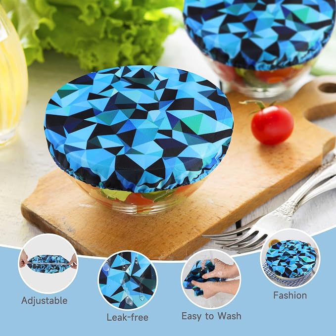 wegreeco Elastic Reusable Bowl Covers - Image 2