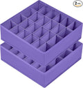 Joyoldelf Sock Drawer Organizer Divider 2 Packs Underwear Organizer, 24 Cell by APPRECIATELIFERELAXYOURSOUL
