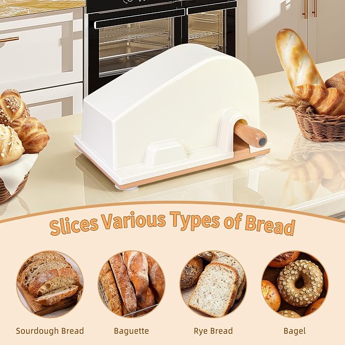 CAWIU Upgraded Manual Bread Slicer - Image 7