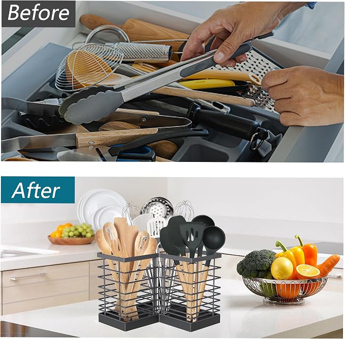 Suli Kitchen Utensil Holder - Image 3