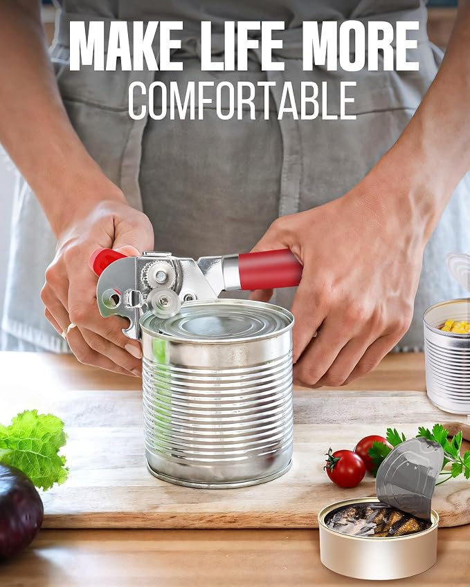 Multifunctional Can Opener Manual, Durable Heavy Duty Handheld Strong Can Opener - Image 7