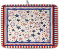 Happy 4th of July Patriotic Dish Drying Mat 16 x 18 Inch US Independence Day by Kwlegh