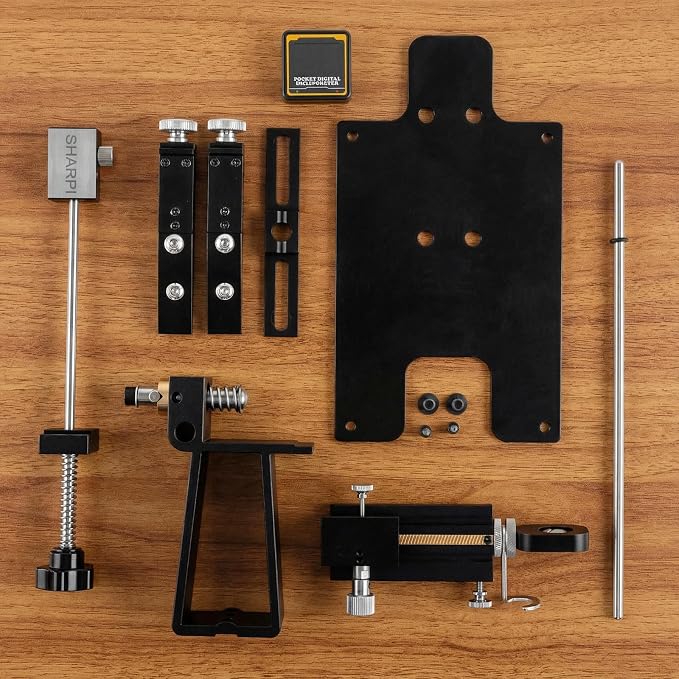 Newise Precision Knife Sharpening System, Adjustable Angle Guided Sharpener Kit - Image 8