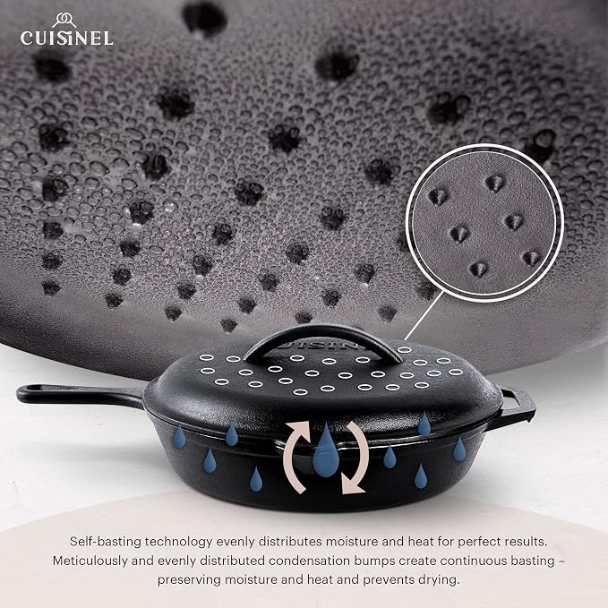 Cuisinel Cast Iron Skillet - Image 4