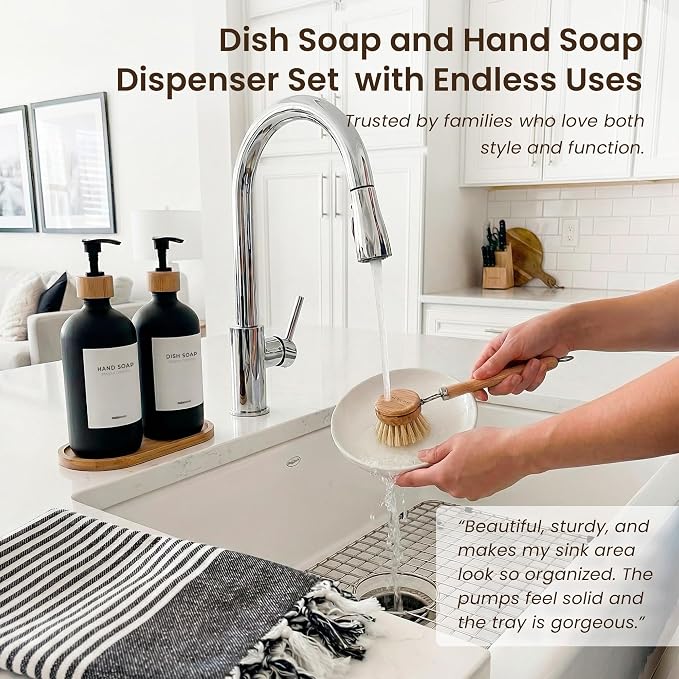 MaisoNovo Glass Dish Soap Dispenser - Image 6