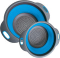 Blue Kitchen Strainer Colander Set by YARRDLLC
