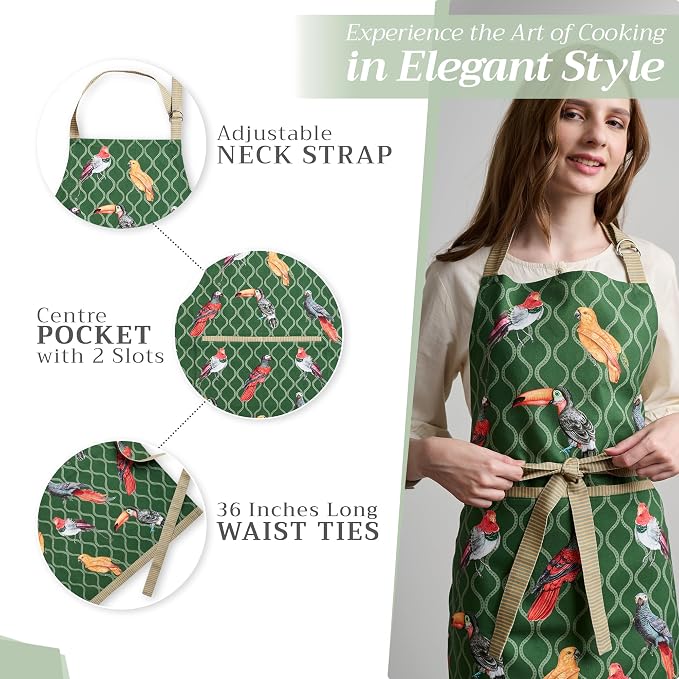 Maison d' Hermine 100% Cotton Apron - Image 5