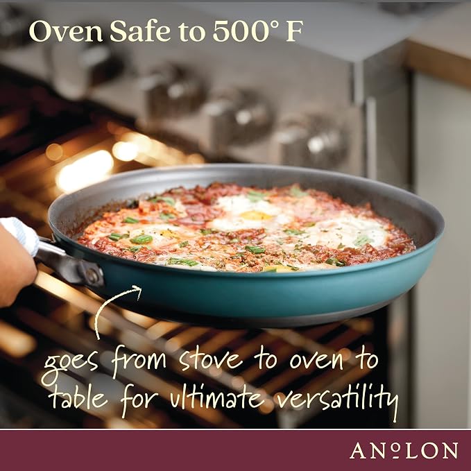 Anolon Achieve Hard Anodized Nonstick Frying Pan/Skillet, 12 Inch - Image 5