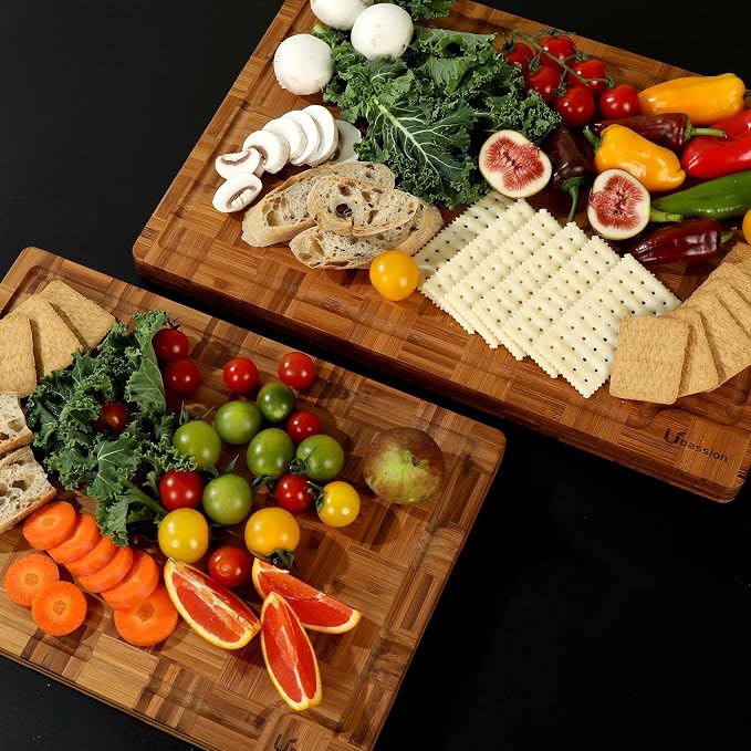 Extra Large Bamboo Cutting Boards, Non-Toxic & Durable - Image 8