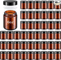 Domensi 48 Pcs Bulk 6oz Glass Jars by Domensi