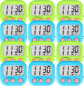 Timer for Kids Teachers Digital Kitchen Timers for Cooking Large Magnetic by AOUCE
