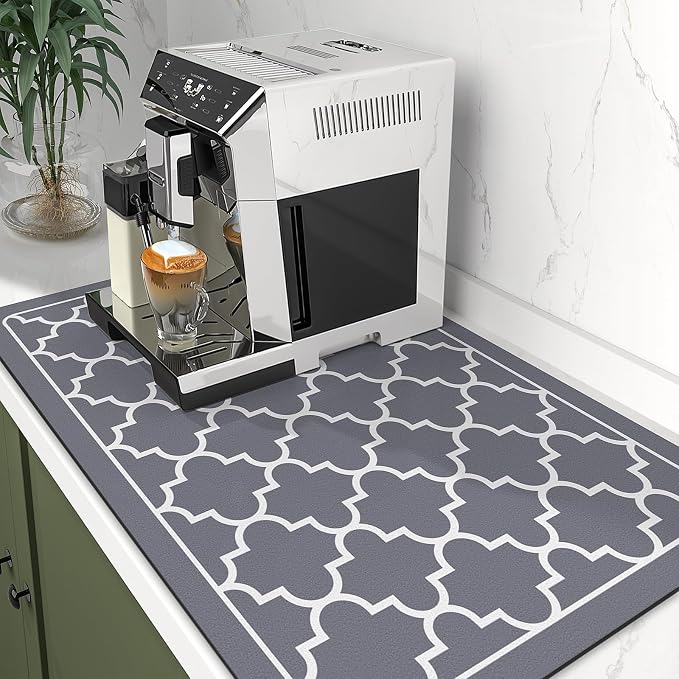WISELIFE Dish Drying Mat Super Absorbent Drying Mat Large Dish Drying Mats - Image 5