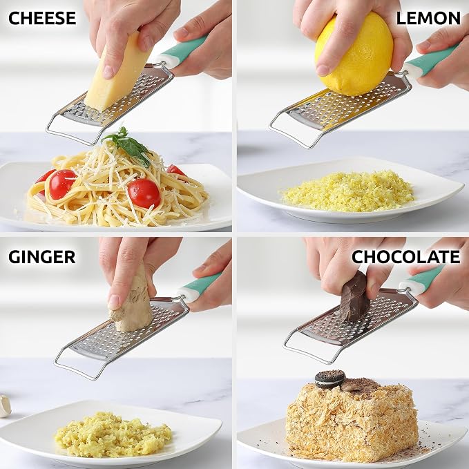 Zulay Kitchen Professional Cheese Grater Stainless Steel - Image 4