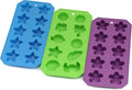 Chef Craft Select Shapes Ice Cube Tray, 8.75 inch, Color/Shapes May Vary by ChefCraft