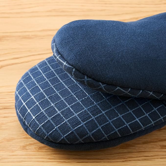 KITCHENAID Gourmet Series Gridlines Mini Oven Mitts 2-Pack Set, Heat Resistant - Image 3