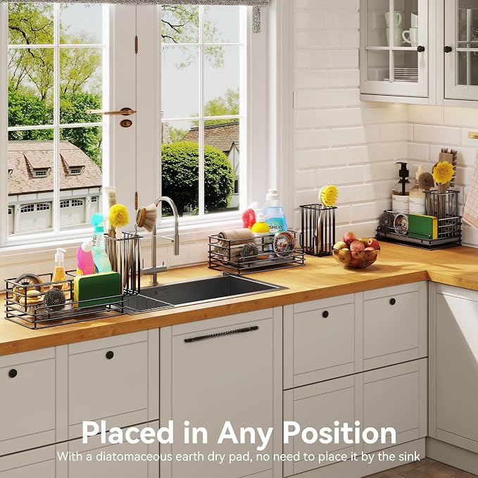 Yofidra Kitchen Sink Caddy: Sink Sponge - Image 4