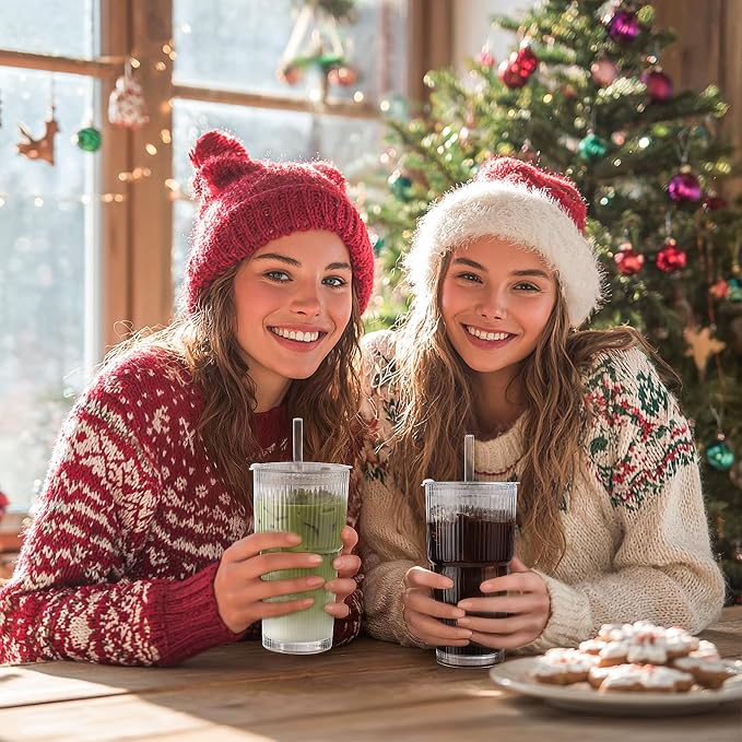 Iced Coffee Cups with Lids: Coffee Bar Accessories - Image 8