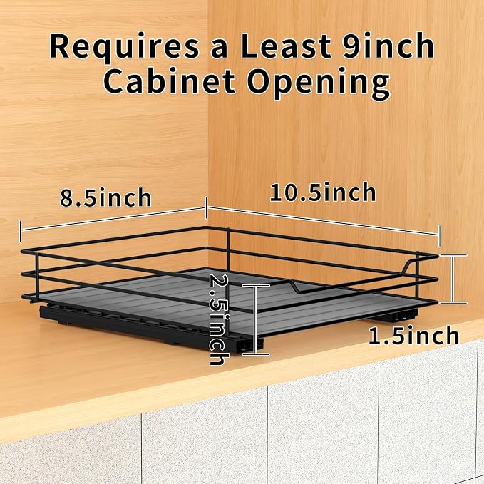 BOIVSHI Pull Out Spice Rack Organizer - Image 4