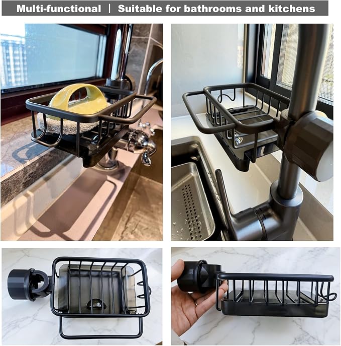 Sink Organizer Rack for Kitchen and Bathroom, 2025 New Stainless Steel - Image 6