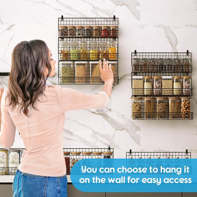 JKsmart 9-Tier Spice Rack Organizer - Image 4