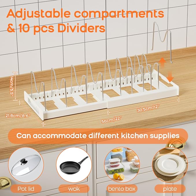 Nigelia Pots and Pans Organizer - Image 4