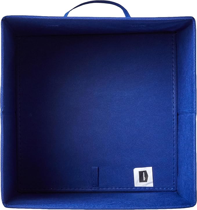 Amazon Basics Collapsible Fabric Storage Bins, Cube Organizer - Image 3