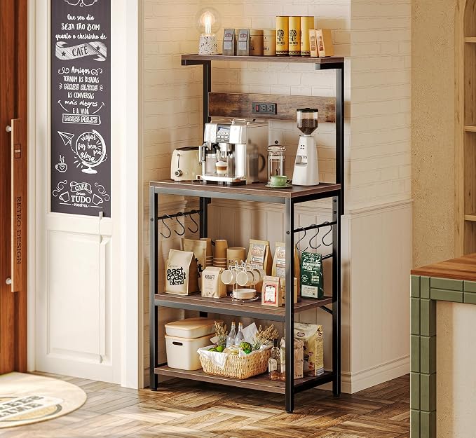 SUPERJARE Kitchen Bakers Rack - Image 7