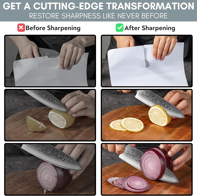 PATENTED ORIGINAL ADJUSTABLE ROLLING KNIFE SHARPENER KIT: Adjustable Height - Image 8